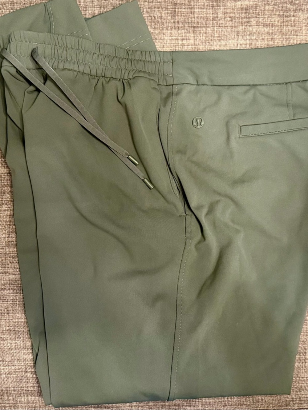 lululemon athletica Olive Green Track Joggers
